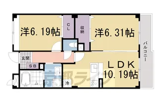 Vento・Luce【2階】の間取り