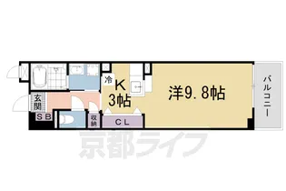 グランデ・カーサ・ケイ【302号室】の間取り