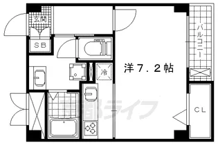 アルモニー琵琶湖【1階】の間取り