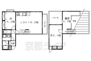 Palazzo di prima classe【3階】の間取り