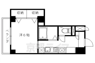 サニーハウス【501号室】の間取り