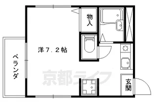 ドミール澤野井【102号室】の間取り