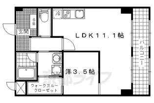 京都スター・ビル【204号室】の間取り