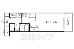 ジュネス藤【102号室】の間取り