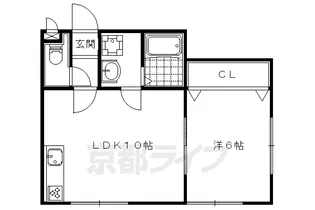 レ・セーナ【101号室】の間取り