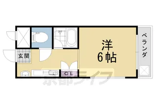 サニーハイツ長岡【302号室】の間取り
