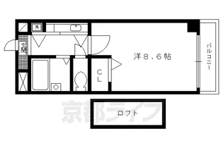 ル・ソレイユ【3階】の間取り