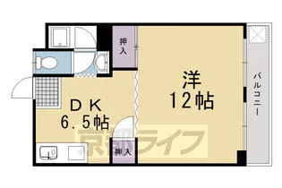 三宅マンション【406号室】の間取り