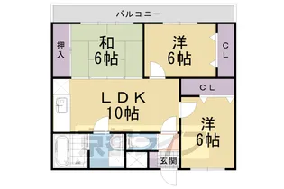 MOグロリーエイト【501号室】の間取り