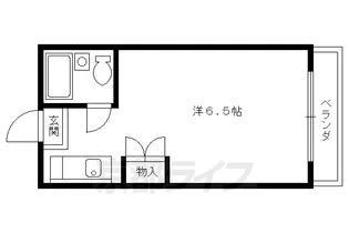SUNLIT【311号室】の間取り