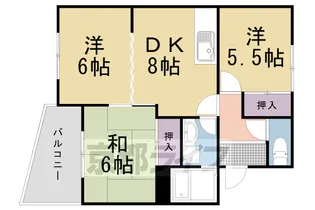 カーサOBATA【302号室】の間取り