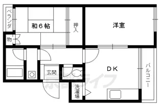ベルエトワール【403号室】の間取り