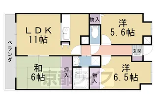ハートフォードM【2階】の間取り