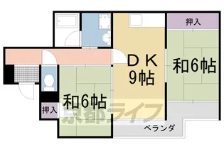 マノワール久貝【302号室】の間取り