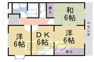 パレ アンソレイエ【302号室】の間取り