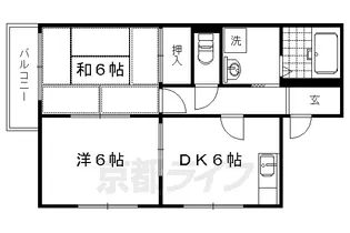アネックスいまざと【106号室】の間取り