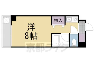 ウエストヒルズ【210号室】の間取り