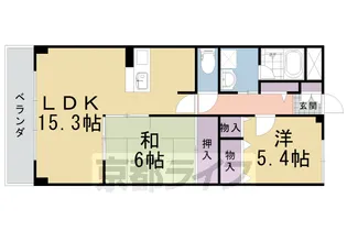サニーソシア21【202号室】の間取り