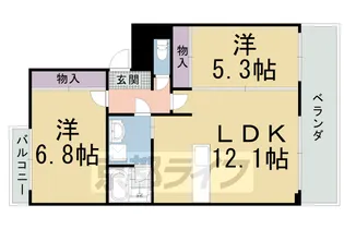 アクシスT【2階】の間取り