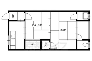 2Kの間取り画像