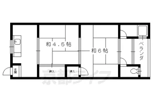 孝栄ハイツ【103号室】の間取り