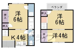 京都府向日市森本町薮路【一戸建】の間取り