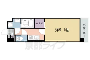 ぽわん【206号室】の間取り