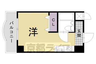 長岡プラザ【401号室】の間取り