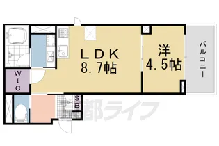 シャーメゾン八条が丘【301号室】の間取り