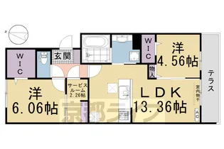 ジラソーレ【1階】の間取り