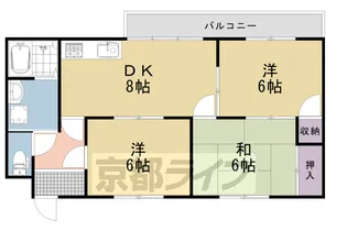 3DKの間取り画像