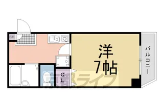 レジデンスオカベ【207号室】の間取り