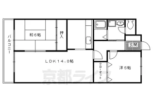ローゼンハウス【105号室】の間取り