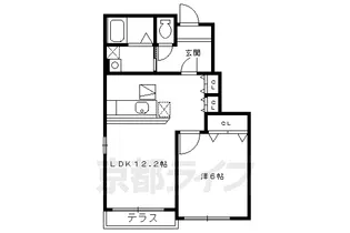 コスモス【1階】の間取り