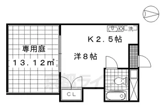 レジデンス野上【306号室】の間取り