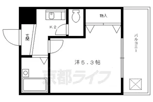 パルコーポ大宮【311号室】の間取り