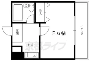 サニーライフゴトウ【206号室】の間取り