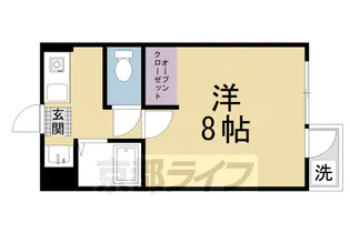 STUDIO KITANO【203号室】の間取り