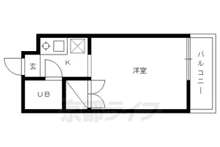 プルミエール増見【303号室】の間取り