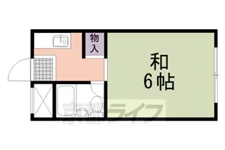 コーポマルス【308号室】の間取り