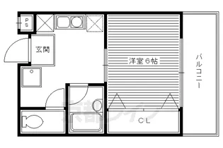 上原マンション【5階】の間取り