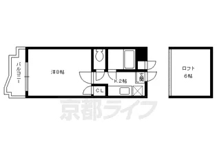 メゾン・エチーフ【501号室】の間取り