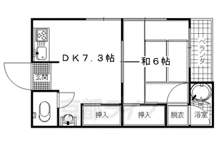 森島荘【101号室】の間取り