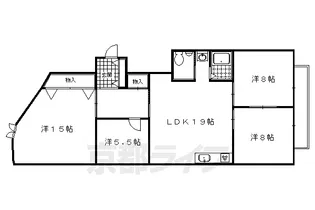 ラビリンス【1階】の間取り