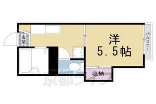 ヴィラホワイト【2階】の間取り