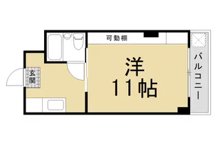 チェリス前田【3階】の間取り