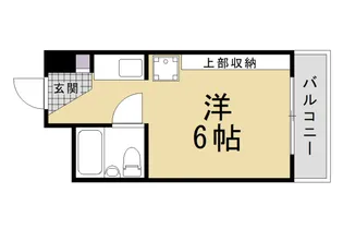 コーポたくみ【403号室】の間取り