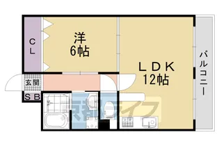 ハイツDSK【1階】の間取り