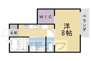 カーサ・ミア【210号室】の間取り
