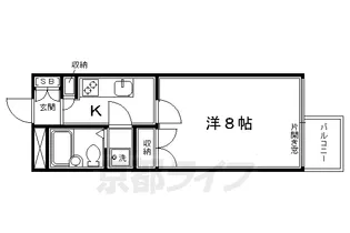 プレシャスコート【202号室】の間取り